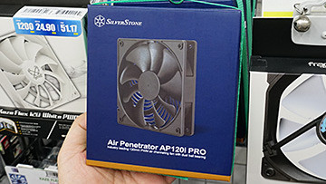 2m先まで風が届くSilverStoneの140mmファン「Air Penetrator 140i