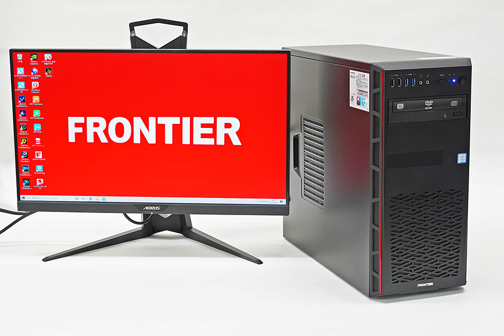 アウトレット超安い Core ミニタワーPC FRONTIER i7/ Win10 SSD&HDD/ デスクトップ型PC