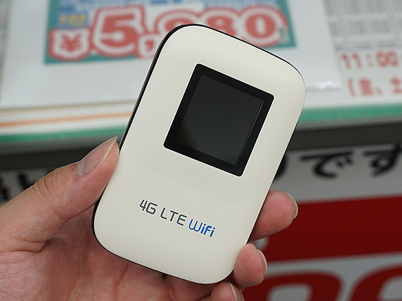 SIMフリーWi-Fiルーター「JT101」が税込5,980円！未使用品が大量入荷 