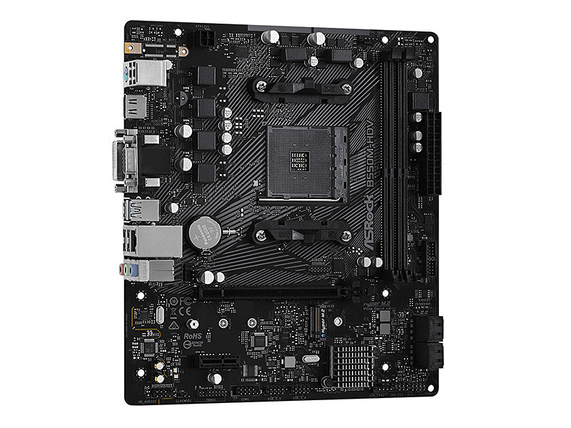 第3世代Ryzen向けのmicroATXマザー「B550M-HDV」が発売、ASRock製