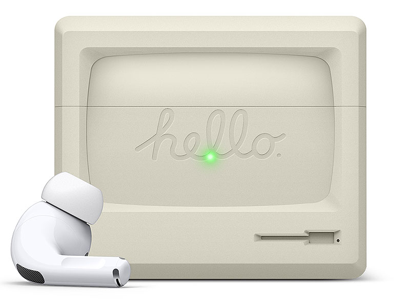 AirPods Proケースを“Macintosh風”にするシリコンカバーが登場、見た目 
