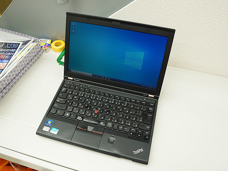 名機「ThinkPad X230」が格安の税込1万円！OSはWindows 10 Pro 64bit