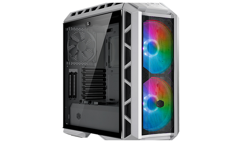 Cooler Masterのミドルタワー「MasterCase H500P」に200mm ARGBファン