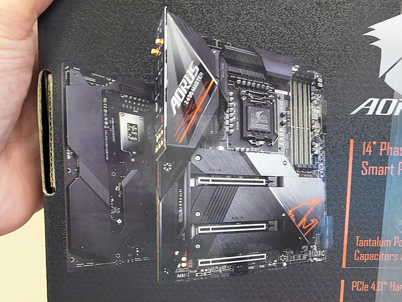 GIGABYTE Z490 AORUS MASTER マザーボード ATX [Intel Z490チップ