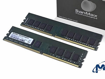 16GBで片面実装のDDR4-3200/2933対応メモリがSanMaxから、Micron製 