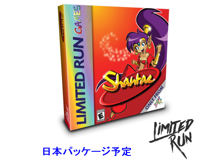 ラッピング無料】 Shantae（シャンティ）【中古美品・復刻版・GBC日本 ...