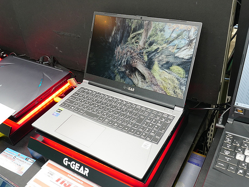 最大5GHz動作のG-GEARノート「N1547K」が発売、第10世代Core i7や