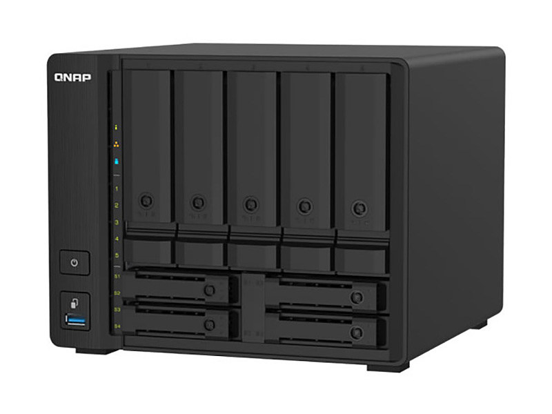 【中古】QNAP TS-932X 9ベイ NAS 5+4ベイ構成のNAS「TS-932PX」がQNAPから、10GbE + 2.5GbE対応 - AKIBA