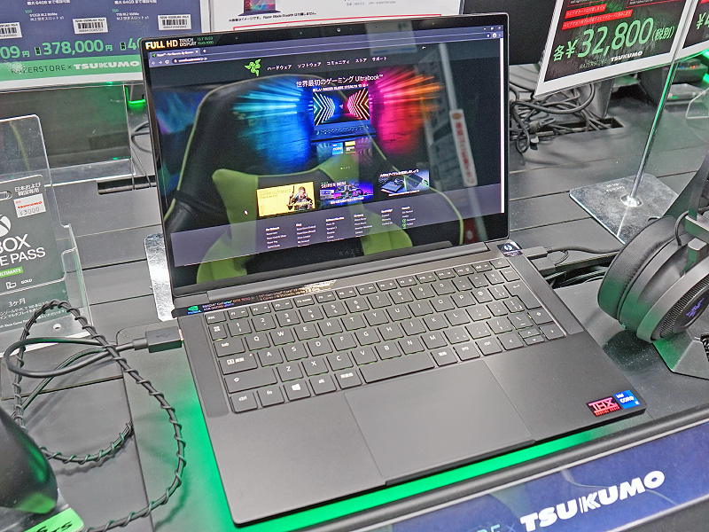 薄型ゲーミングノート「Razer Blade Stealth 13」に第11世代Core i7