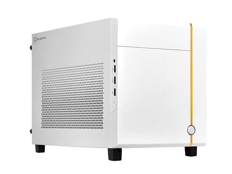 SilverStoneのキューブPCケース「SUGO 14」にホワイトモデル、3