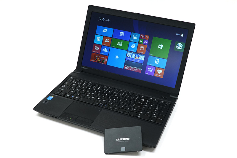 東芝ノートPC  dynabook B65/M  新品SSD　サクサク動作