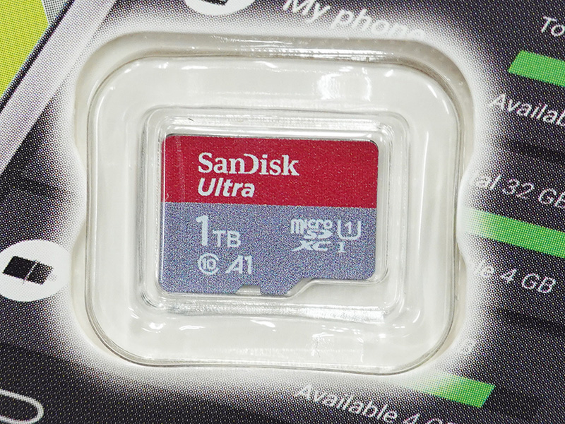 SanDiskの1TB microSDXCカードに安値品、価格は税込18,980円 - AKIBA