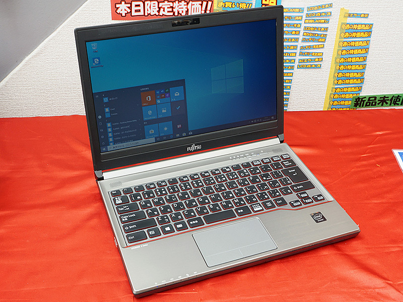 ノートパソコン/Core i5/Windows11/SSD★富士通 E734