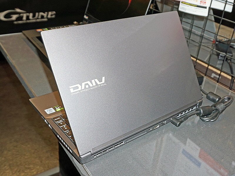 Core i7＋32GBメモリ搭載のクリエイター向けノート「DAIV 5N_CM」が