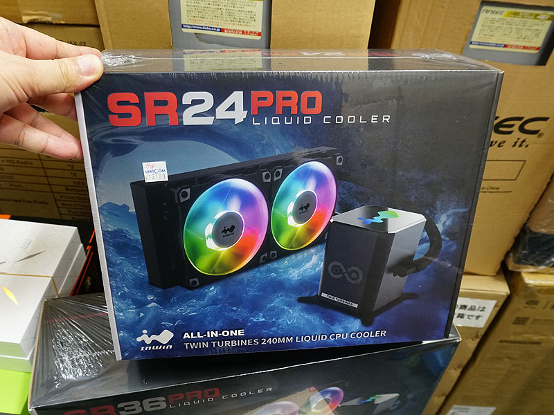 IN WIN、ツインタービン採用の簡易水冷CPUクーラー「SR24 PRO」「SR36 PRO」 - AKIBA PC Hotline!