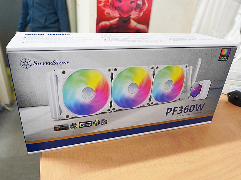 SilverStoneの白い水冷CPUクーラー「PF360W-ARGB」など2製品 - AKIBA