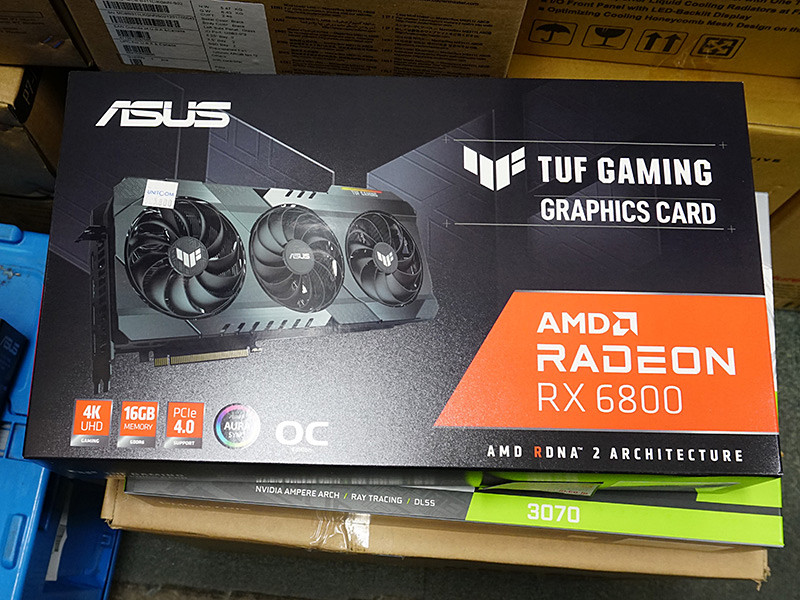 ASUSの「TUF-RX6800-O16G-GAMING」が発売、3連ファン仕様 - AKIBA PC