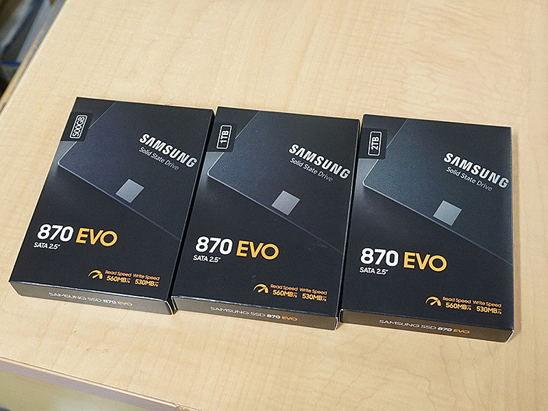 Samsungの新型SSD「870 EVO」がデビュー、ランダムリード性能が30%向上 - AKIBA PC Hotline!