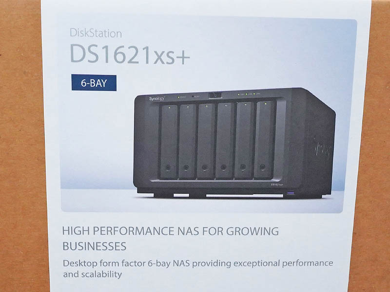 Xeon搭載/10GbE対応のNASキット「DiskStation DS1621xs+」が入荷
