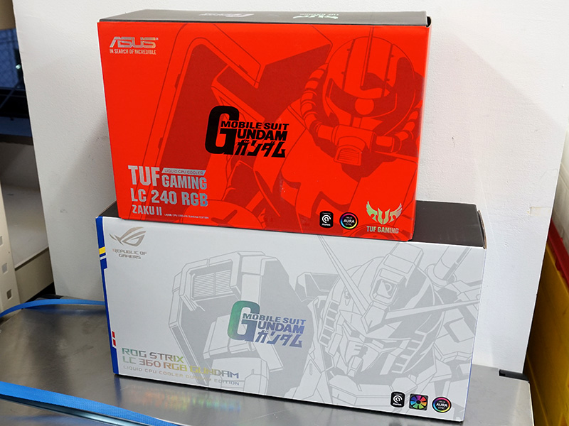 TUF GAMING LC 240 RGB ZAKU II CPUクーラー