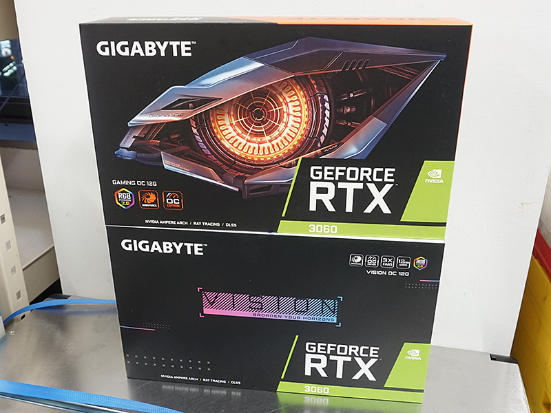 GIGABYTEのGeForce RTX 3060は2製品、クリエイターとゲーミングモデル - AKIBA PC Hotline!