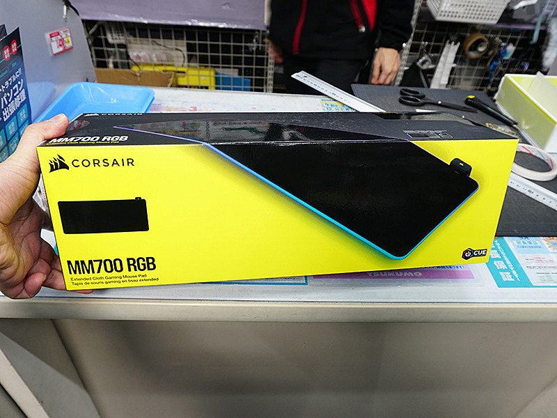 Corsairの光る大判マウスパッド Mm700 Rgb が発売 Usbハブ機能もあり Akiba Pc Hotline