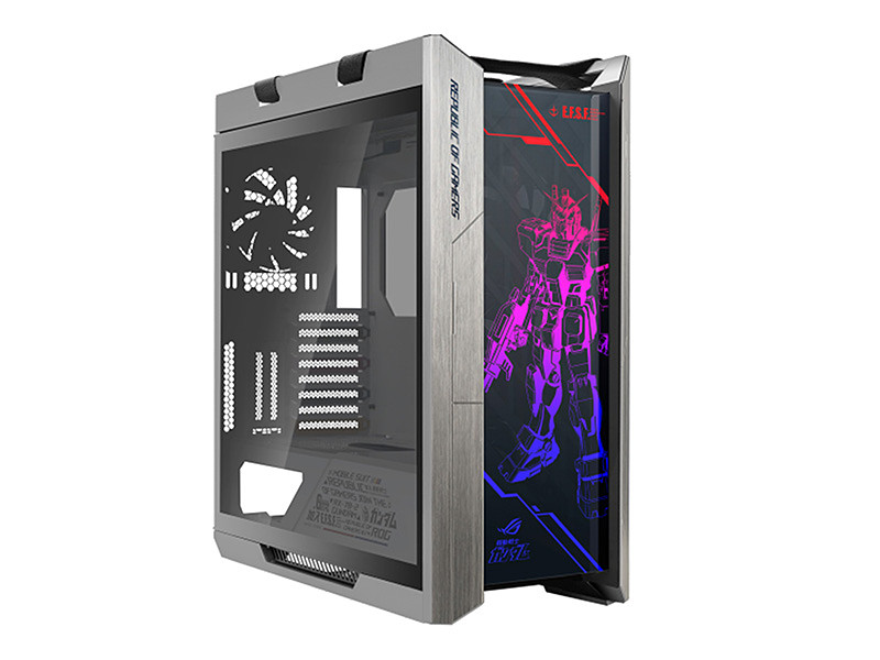 前面のガンダムが光る！ASUSケース「ROG Strix Helios」にコラボモデル、重量18kg - AKIBA PC Hotline!