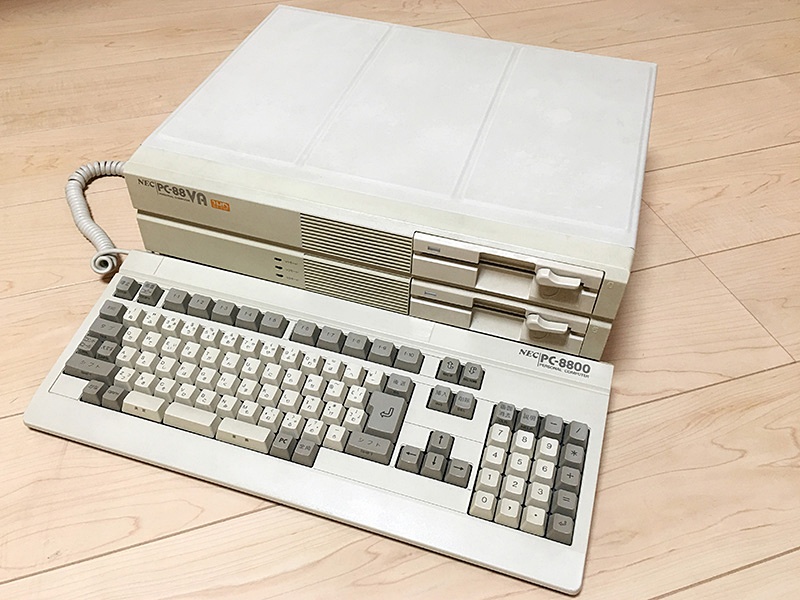 次世代88へと華々しくステップアップしたが伸び悩んだ「NEC PC-88VA 