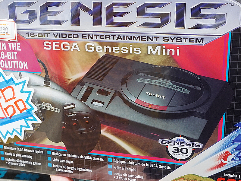 SEGA Genesis Mini美品・genesisアジア