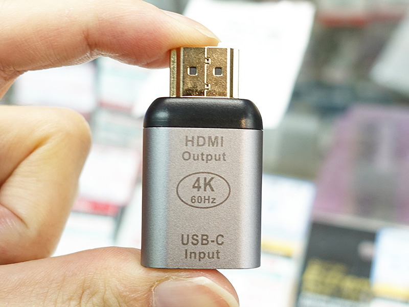 4K/60Hz対応のスマホ向けUSB TypeC - HDMI変換アダプタ - AKIBA PC Hotline!