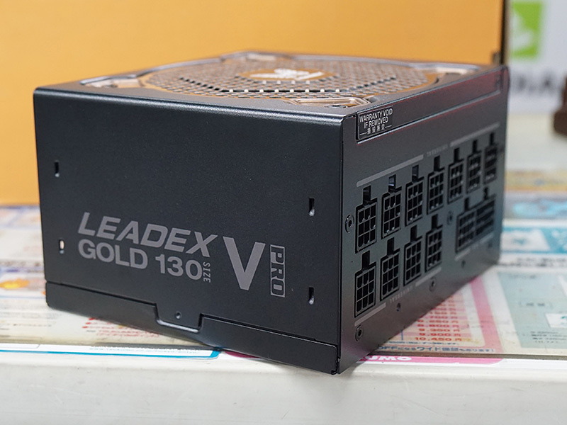 奥行き130mmの1,000W電源「LEADEX V G130X-1000W PRO」が発売 - AKIBA