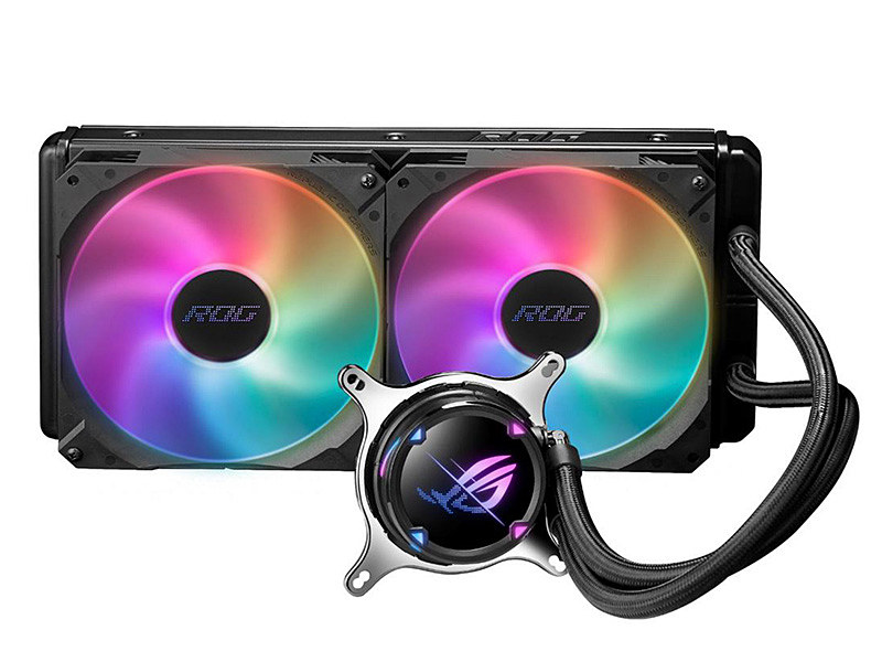 ASUSの水冷クーラー「ROG STRIX LC II 280 ARGB」が発売、Axial-tech