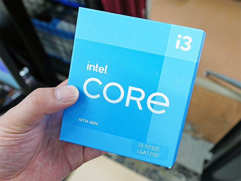 4コア/8スレッドの「Core i3-10305」が店頭入荷、ブースト時最大4.5GHz ...