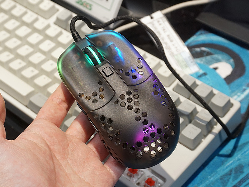 わずか56gのゲーミングマウス「MZ1 - Zy's Rail」がXtrfyから