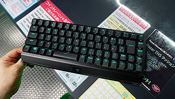 Razerの65％キーボード「BlackWidow V3 Mini HyperSpeed」に英語配列