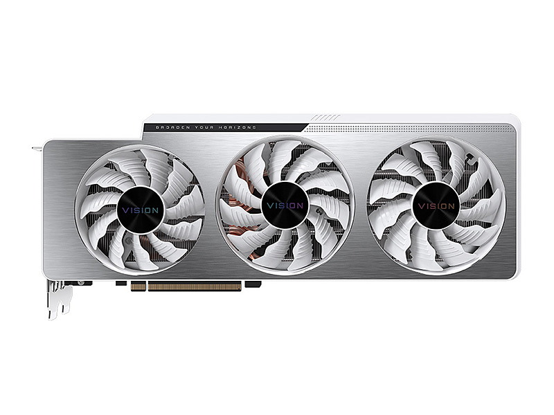 クリエイター向けGeForce RTX 3070 TiがGIGABYTEから、白色