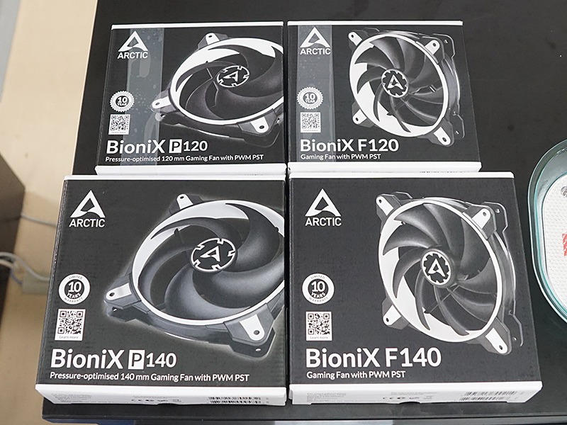 綺麗に配線できるARCTIC製ケースファン「BioniX」が計4モデル入荷