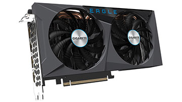GIGABYTE「GeForce RTX 3060 Ti EAGLE OC 8G」にLHR仕様の新リビジョン