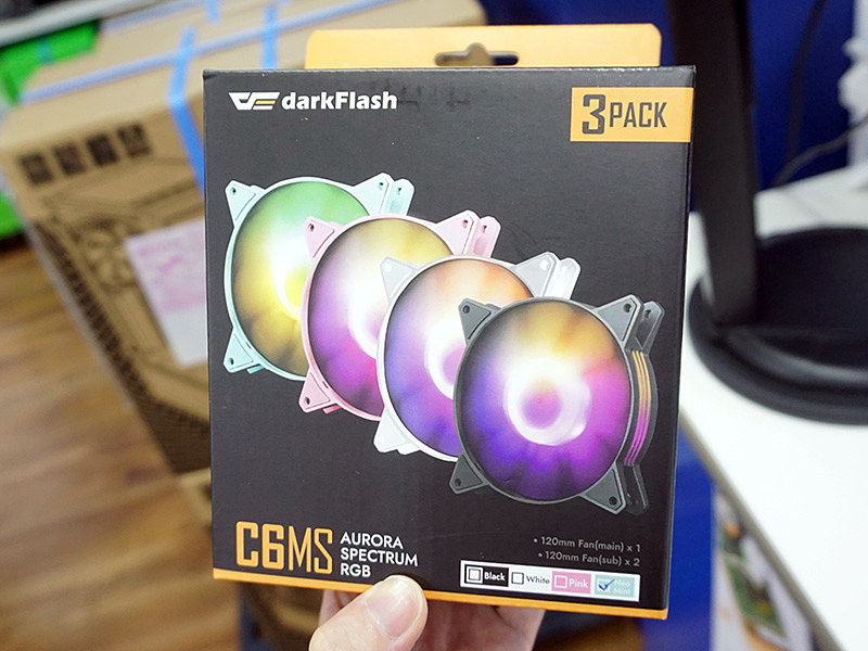 DARK FLASH RGB ファン まとめて 早い物勝ち - PCパーツ