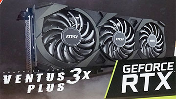 MSI「GeForce RTX 3080 VENTUS 3X PLUS 10G OC LHR」が発売、実売14万 