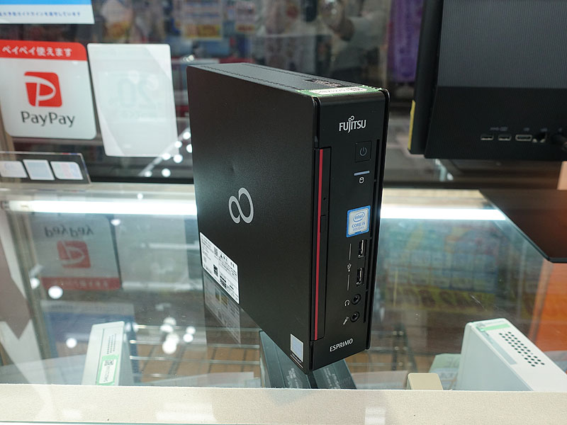 Core i5-9500T搭載の富士通ミニPCが47,800円！PCコンフルで中古品 