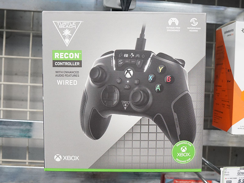 サウンド機能充実のゲームパッド「Recon Controller」が