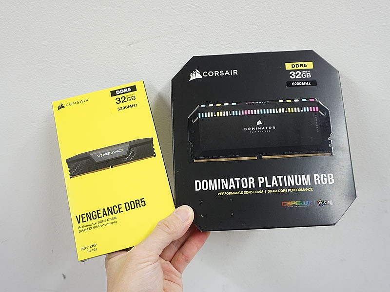 CORSAIRのDDR5メモリは2製品、5,200MHz動作の16GB×2枚組 - AKIBA PC