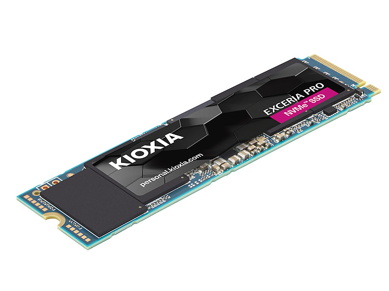 キオクシアの「EXCERIA PRO NVMe SSD」が発売、最大リード7,300MB/s