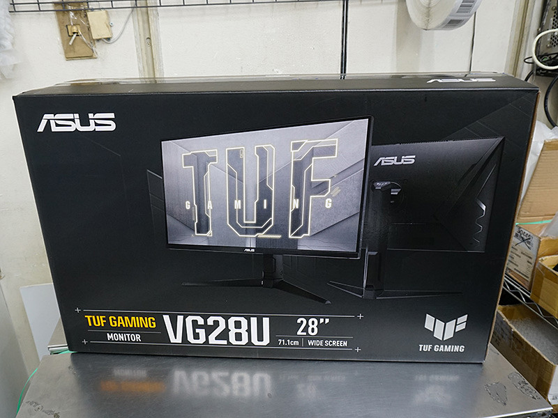 4K/144Hz対応のゲーミングモニター「TUF Gaming VG28UQL1A」がASUSから
