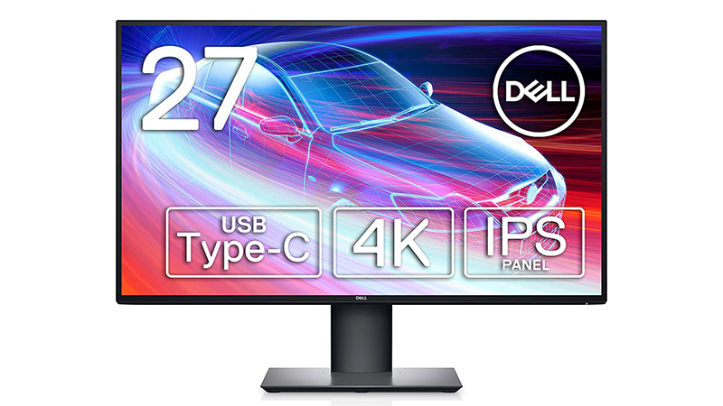 90W給電対応Type-C搭載の27インチ4Kモニターが48,800円！Dell製品がお