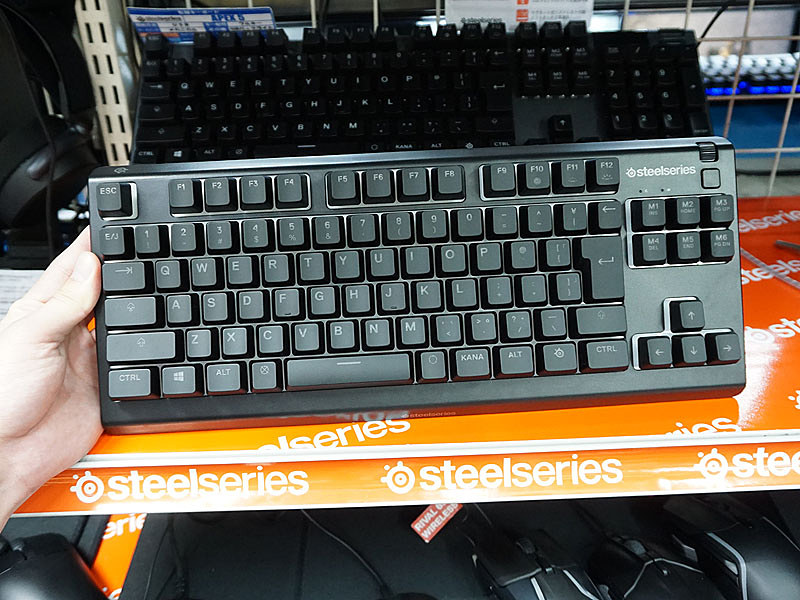 SteelSeriesのテンキーレスキーボード「Apex 3 TKL」が10日発売 