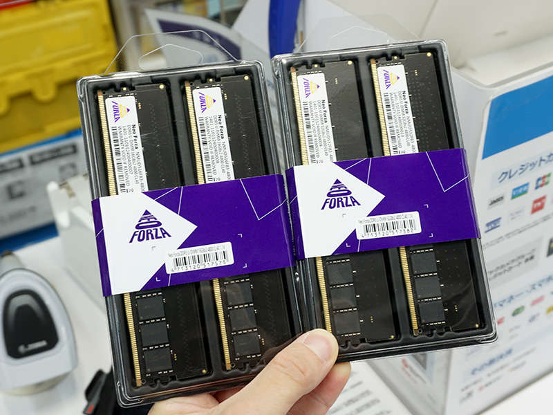 Neo Forza DDR5 4800 32GB 1枚 Neo Forza DDR5 4800 32GB 1枚（モジュール規格:PC5-38400(DDR5