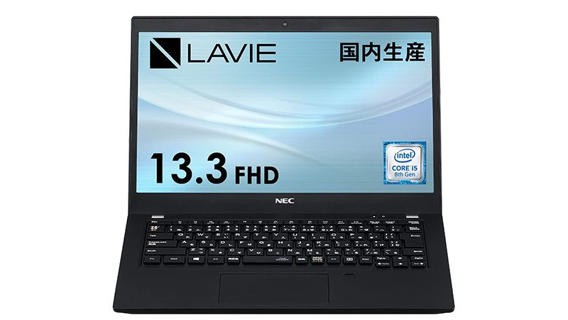 NECの第8世代Core搭載13.3型ノートが74,800円など、LAVIEブランドPCが