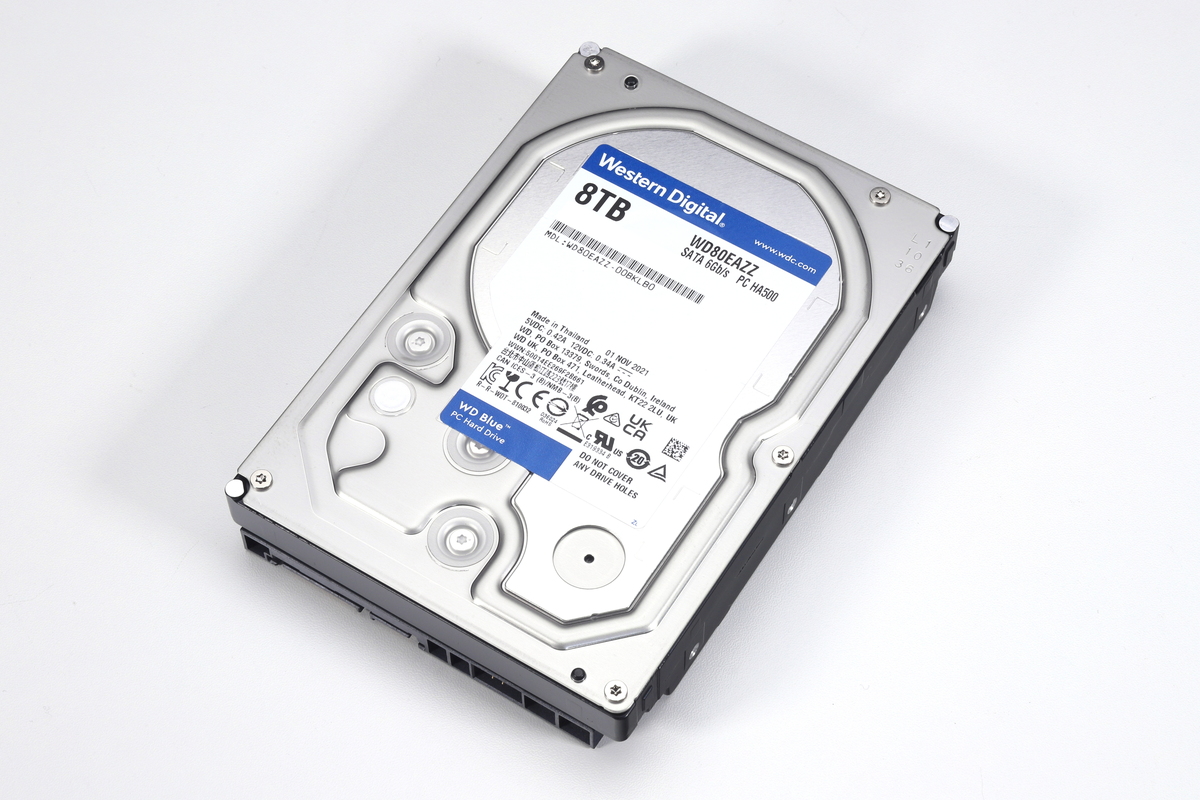 NEW ARRIVAL 新品未使用 Western Digital 8TB HDD WD80EAZZ